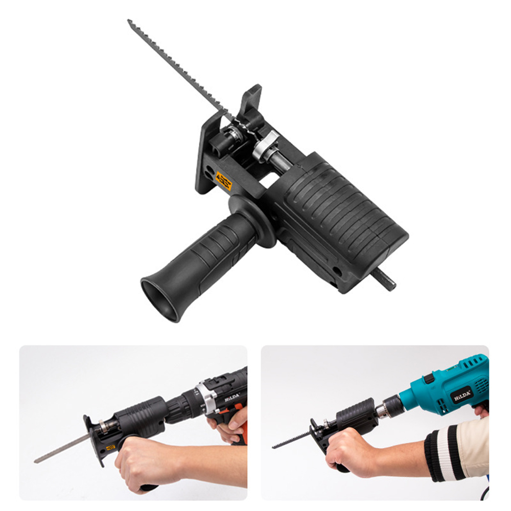 Reciprocating Saw Attachment Drill - Taşınabilir Tilki Kuyruğu Testere Adaptörü Çok