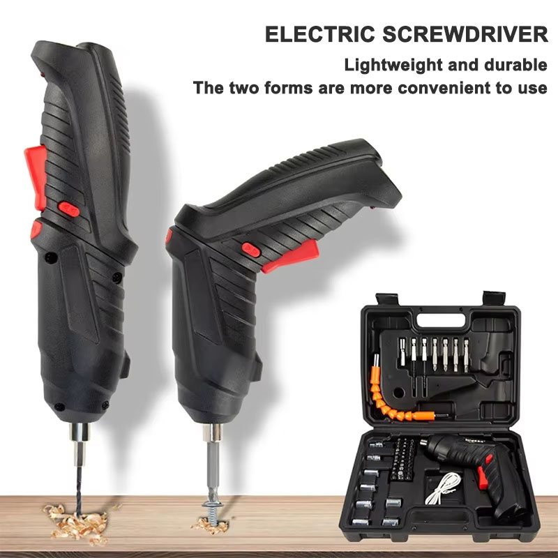 Electric Screwdriver Rechargeable Usb - Elektrikli Tornavida Seti 3.6V Akülü Şarj