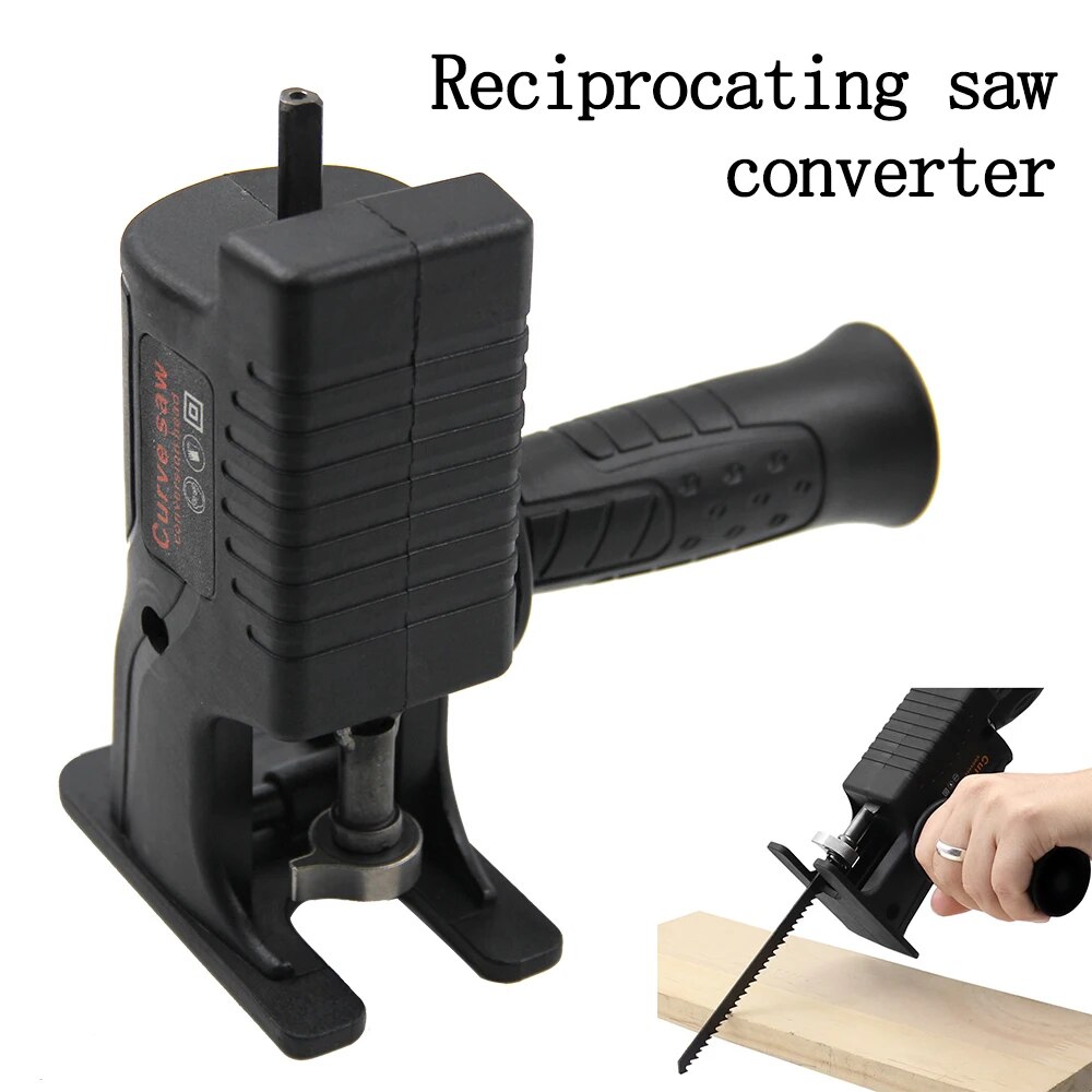 Reciprocating Saw Attachment Drill - El Elektrikli Matkap Elektrikli Testere Ev