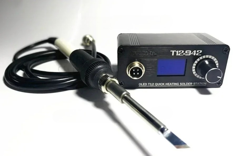Digital Soldering Station T12 - MINI T12 STC OLED Dijital Lehimleme