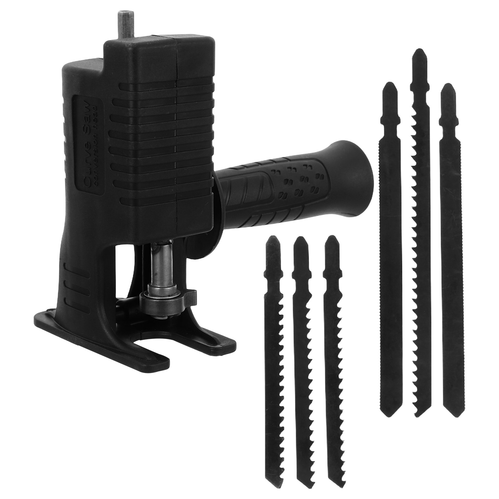 Reciprocating Saw Attachment Drill - 7 Parça Set Elektrikli Matkap Dönüşüm