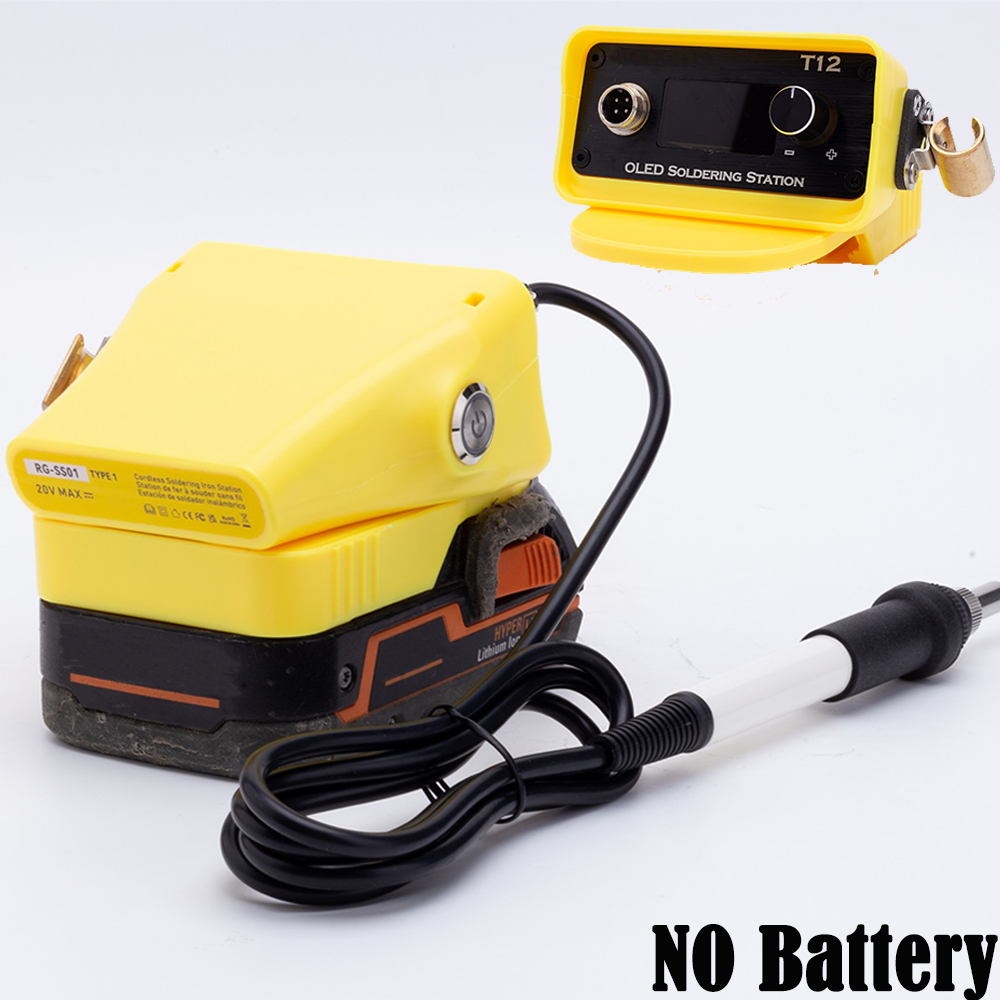 Digital Soldering Station T12 - Dijital T12 havya Akülü Lehimleme RIDGID
