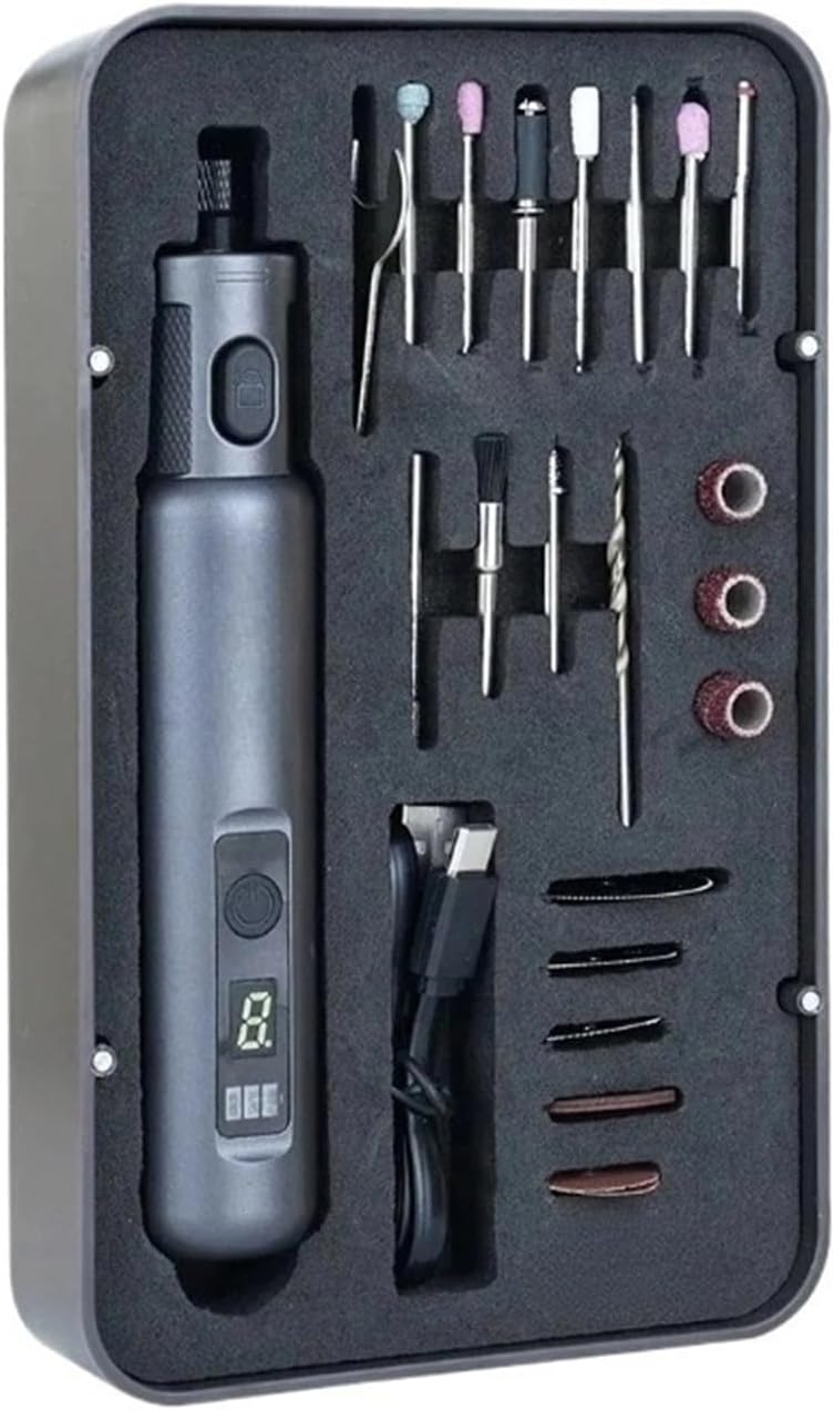 Cordless Rotary Tool Kit Accessories - Kablosuz Döner Alet Seti Çok Fonksiyonlu,