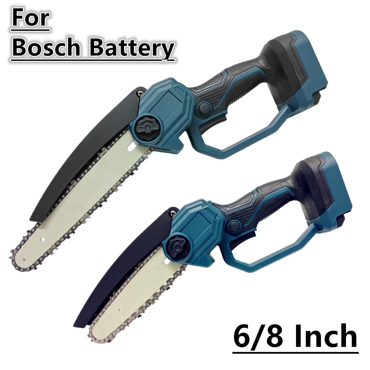 Mini Electric Chainsaw 6 Inch - Fırçasız Testere 8 Inç 6 Inç