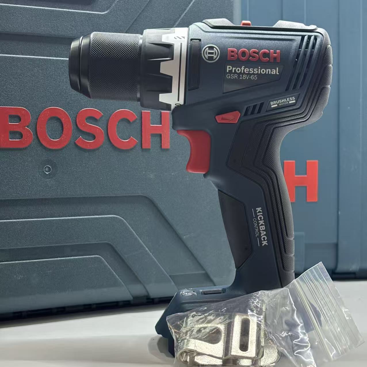 Brushless Cordless Electric Drill 18V - Bosch GSR 18V-65 Fırçasız Akülü Matkap