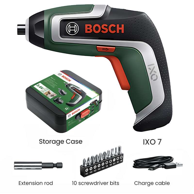 Electric Screwdriver Rechargeable Usb - Bosch IXO 7 Kablosuz Tornavida, 3,6V