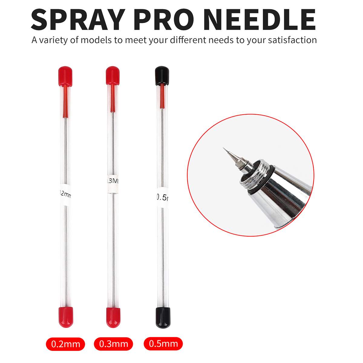 3 adet set 0.2/0.3/0.5mm Airbr - Airbrush Kit With Mini Compressor incelemesi ve fiyatı