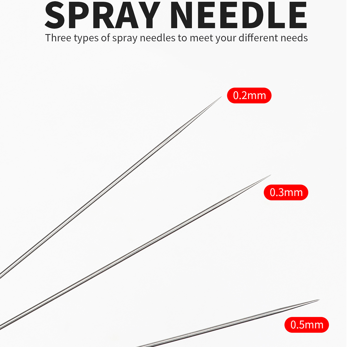 3 adet set 0.2/0.3/0.5mm Airbr - Airbrush Kit With Mini Compressor incelemesi ve fiyatı
