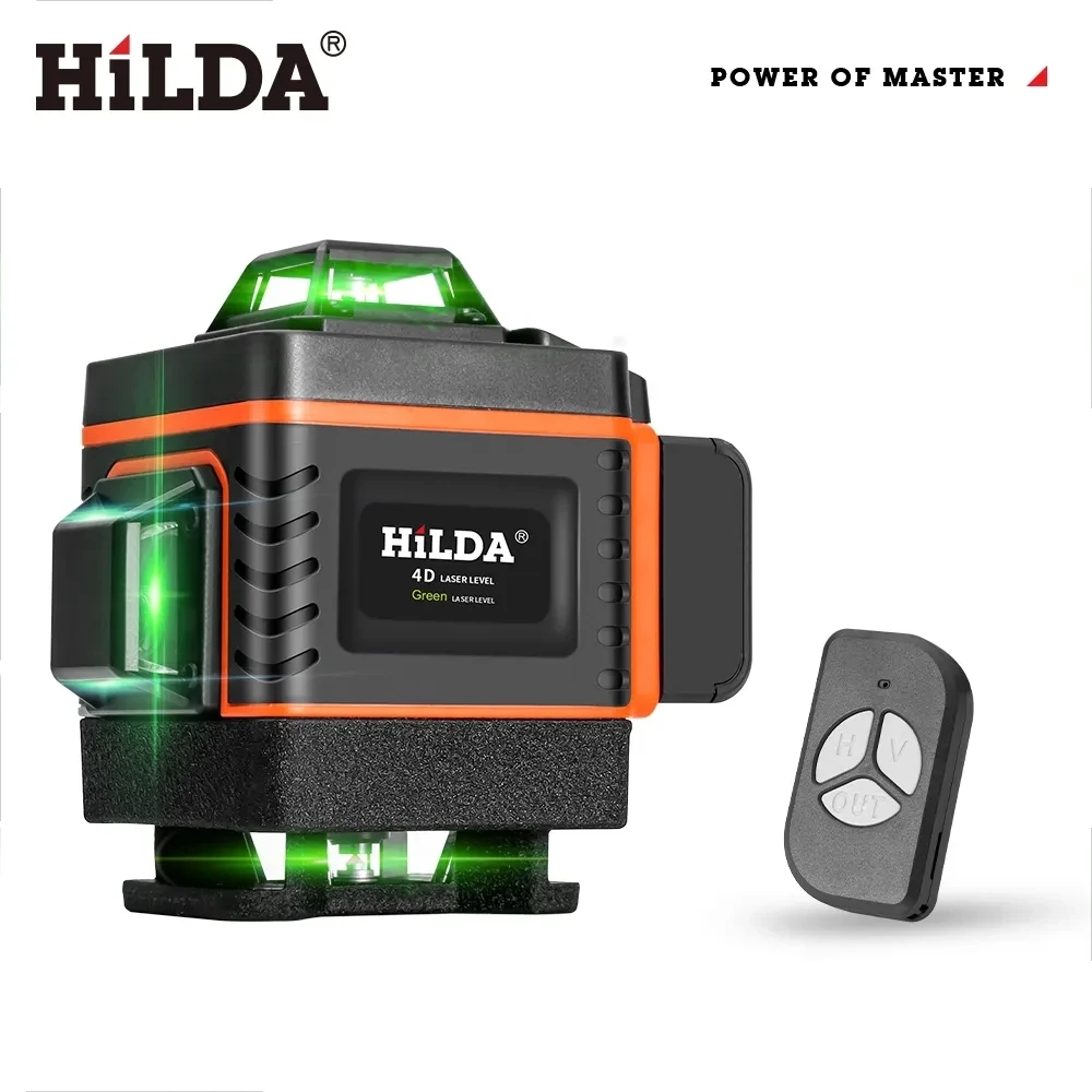 HILDA 16/12 Hatlı 4D Lazer Sev - Laser Level 16 Lines 4D Green incelemesi ve fiyatı