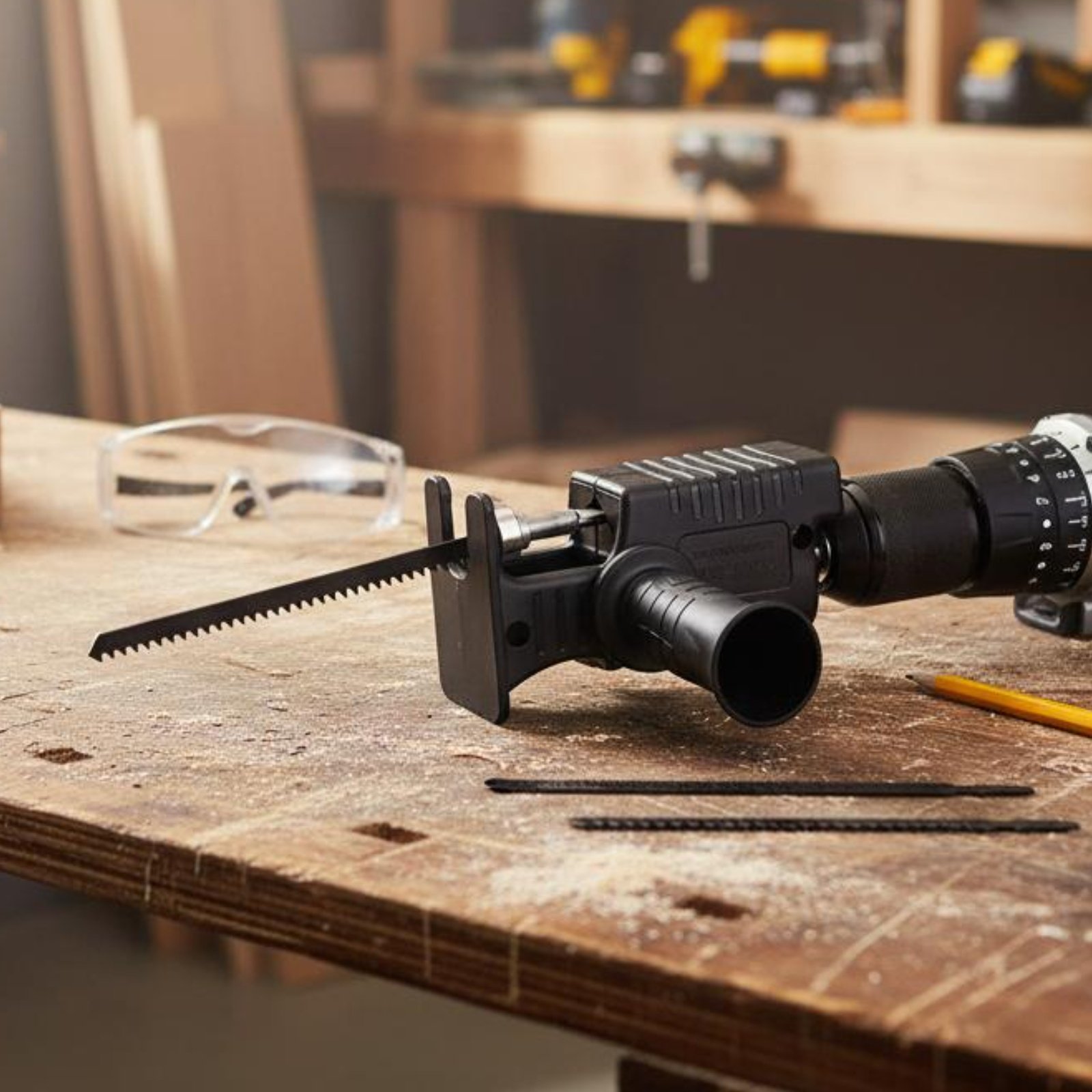 Döner Testere Adaptörü Çok Bıç - Reciprocating Saw Attachment Drill incelemesi ve fiyatı