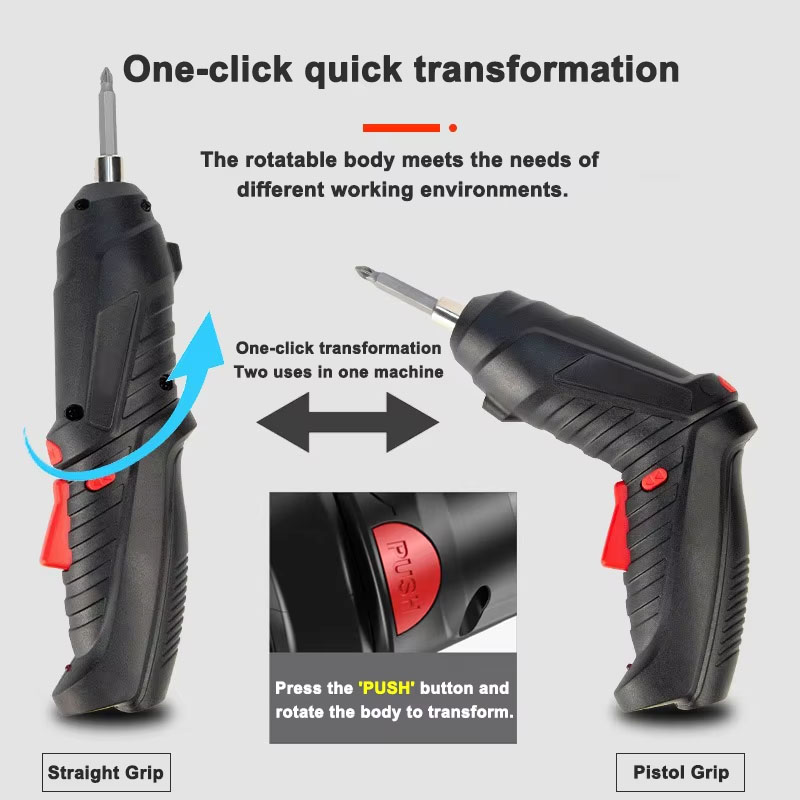 Elektrikli Tornavida Seti 3.6V - Electric Screwdriver Rechargeable Usb incelemesi ve fiyatı