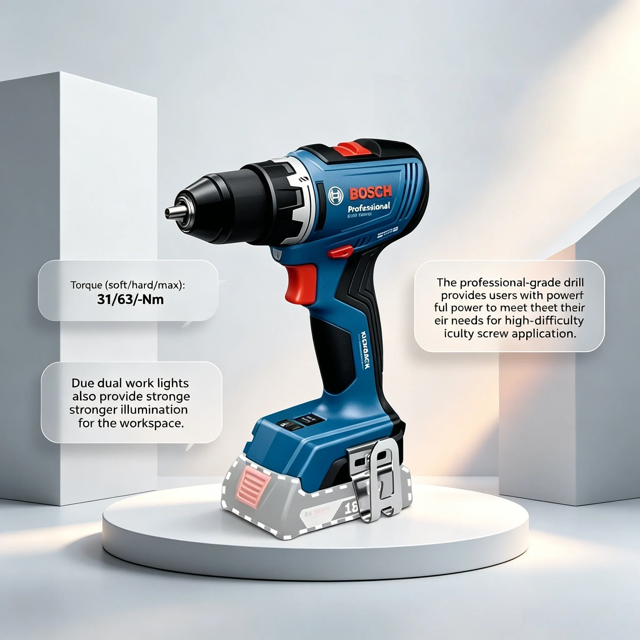 Bosch GSR 18V-65 Fırçasız Akül - Brushless Cordless Electric Drill 18V incelemesi ve fiyatı