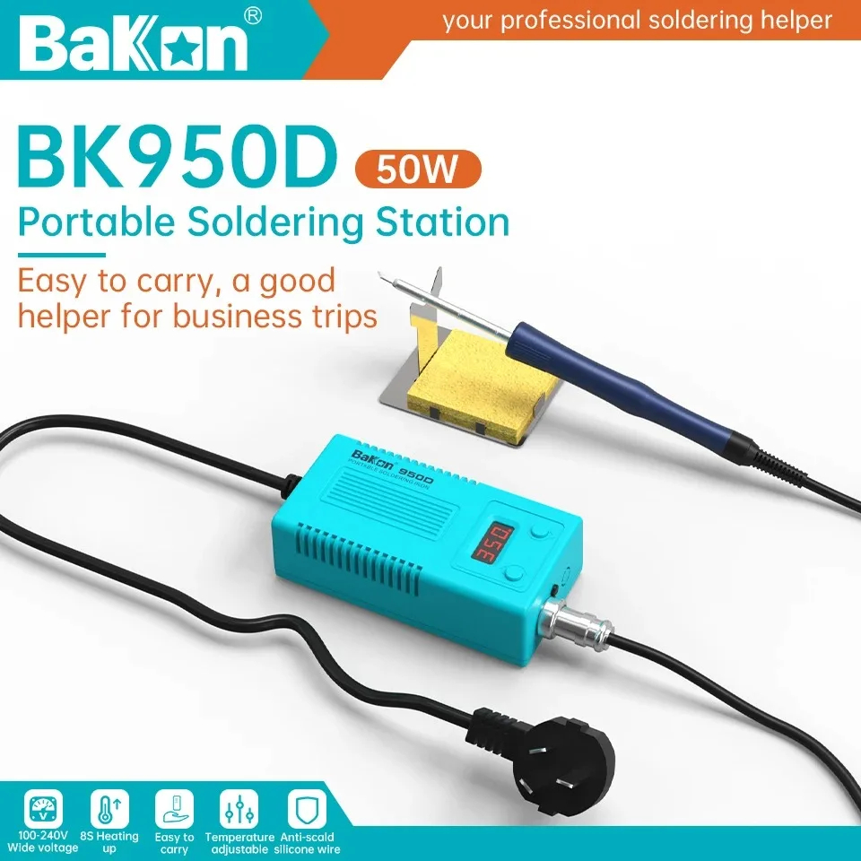 Bakon BK950D Lehimleme İstasyo - Digital Soldering Station T12 incelemesi ve fiyatı