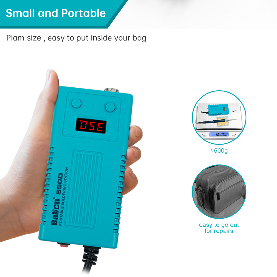 Bakon BK950D Lehimleme İstasyo - Digital Soldering Station T12 incelemesi ve fiyatı