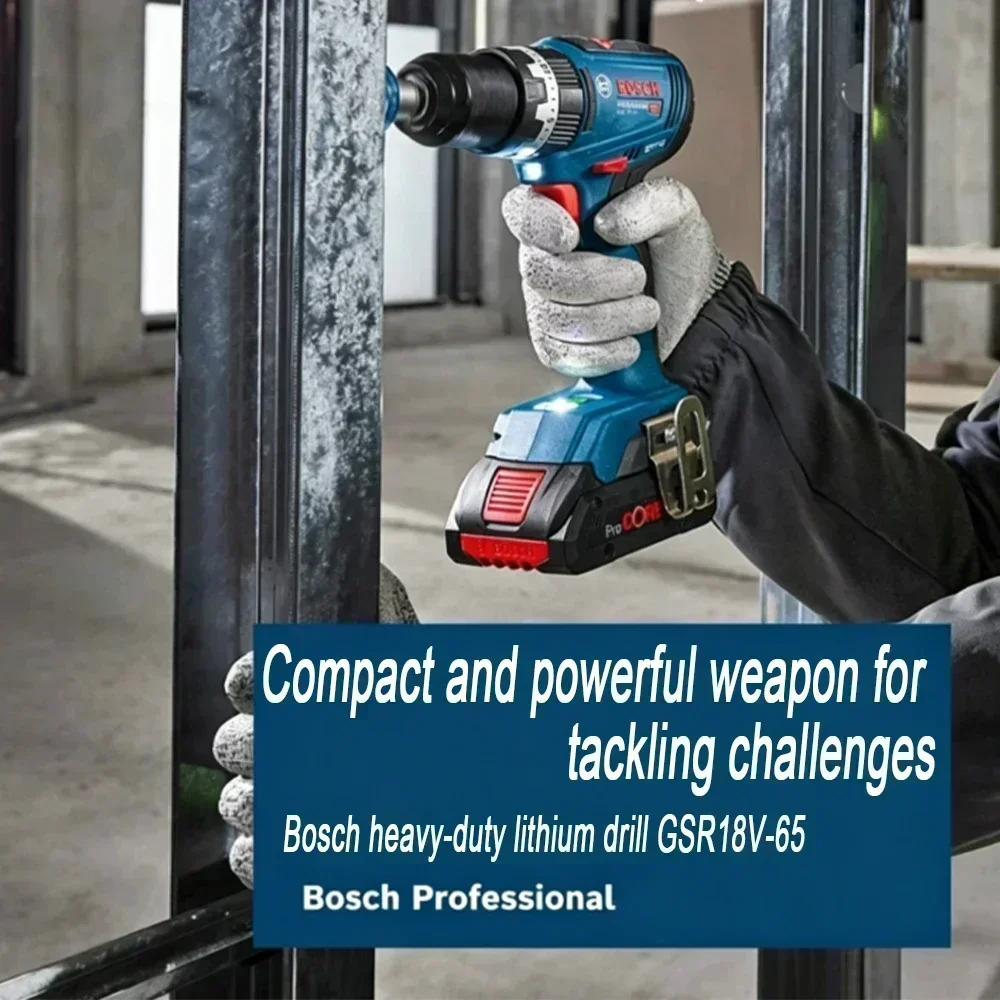 Bosch GSR 18V-65 Fırçasız Akül - Brushless Cordless Electric Drill 18V incelemesi ve fiyatı