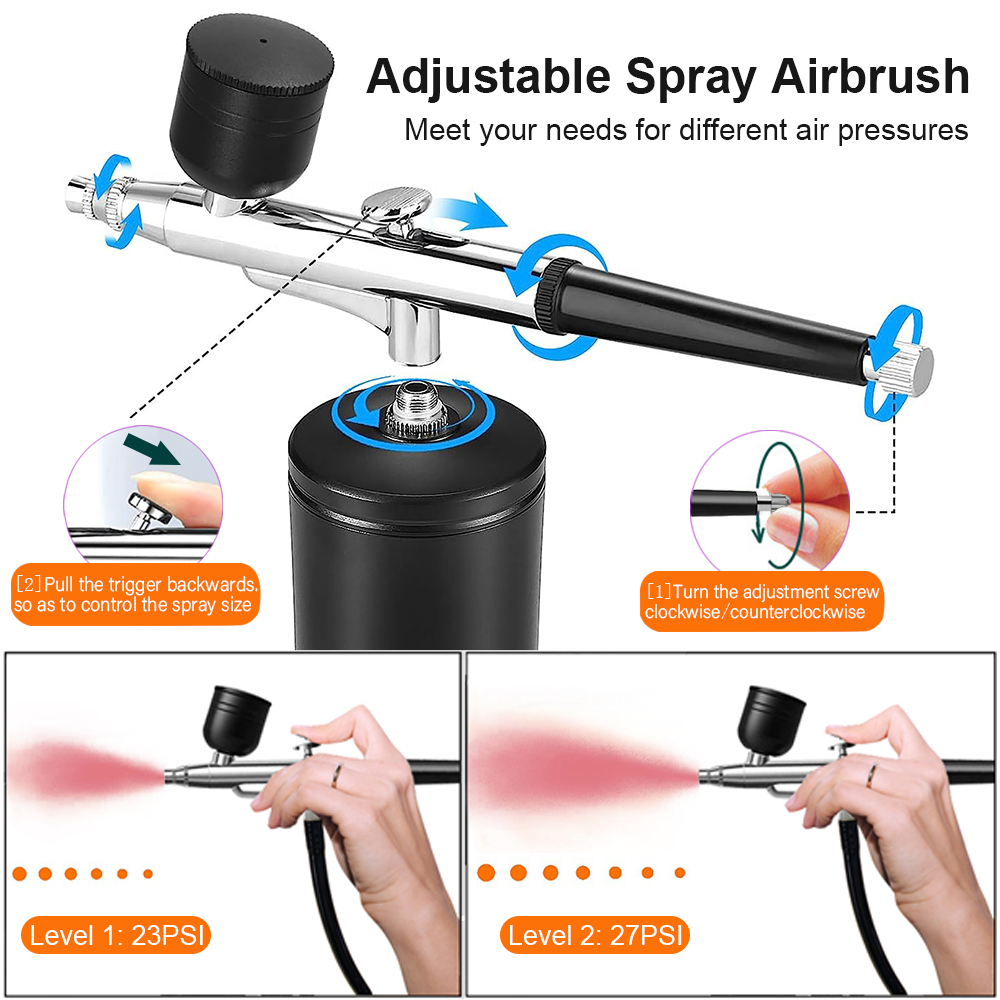 Airbrush Boyama Airbrush Kompr - Airbrush Kit With Mini Compressor incelemesi ve fiyatı