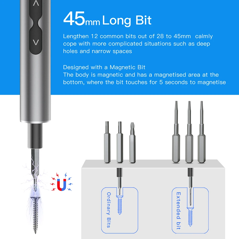 62/6 in1 Hassas Elektrikli Tor - Electric Screwdriver Rechargeable Usb incelemesi ve fiyatı