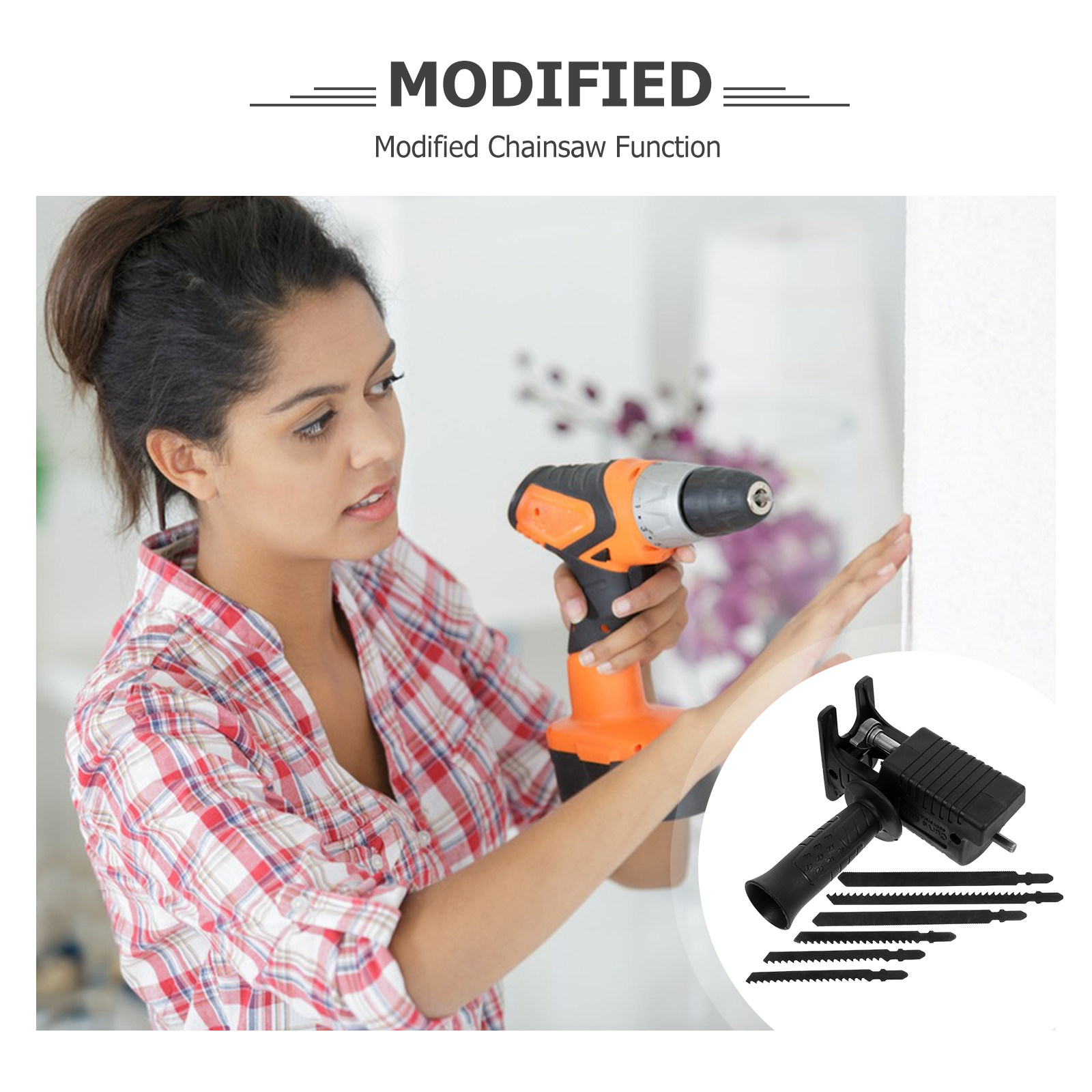 7 Parça Set Elektrikli Matkap  - Reciprocating Saw Attachment Drill incelemesi ve fiyatı