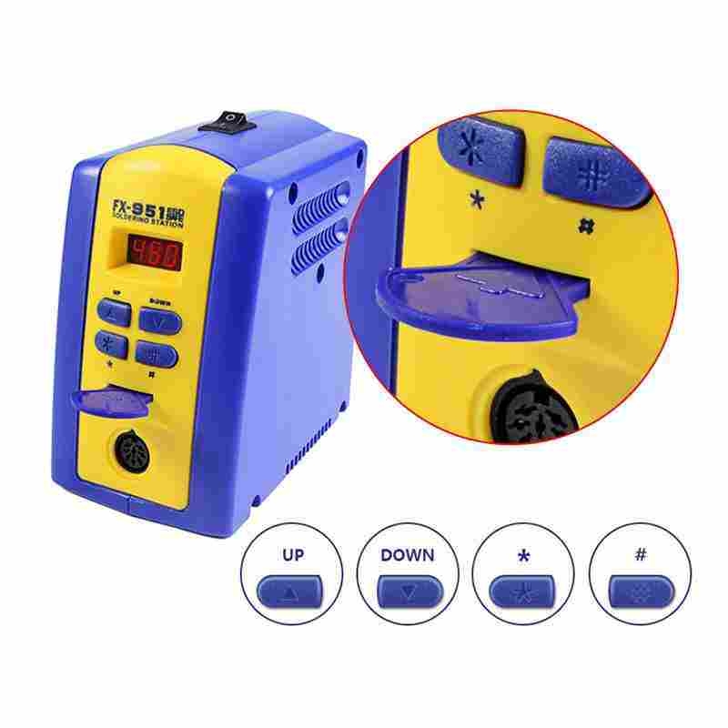 Dijital FX951 75W Lehimleme İs - Digital Soldering Station T12 incelemesi ve fiyatı