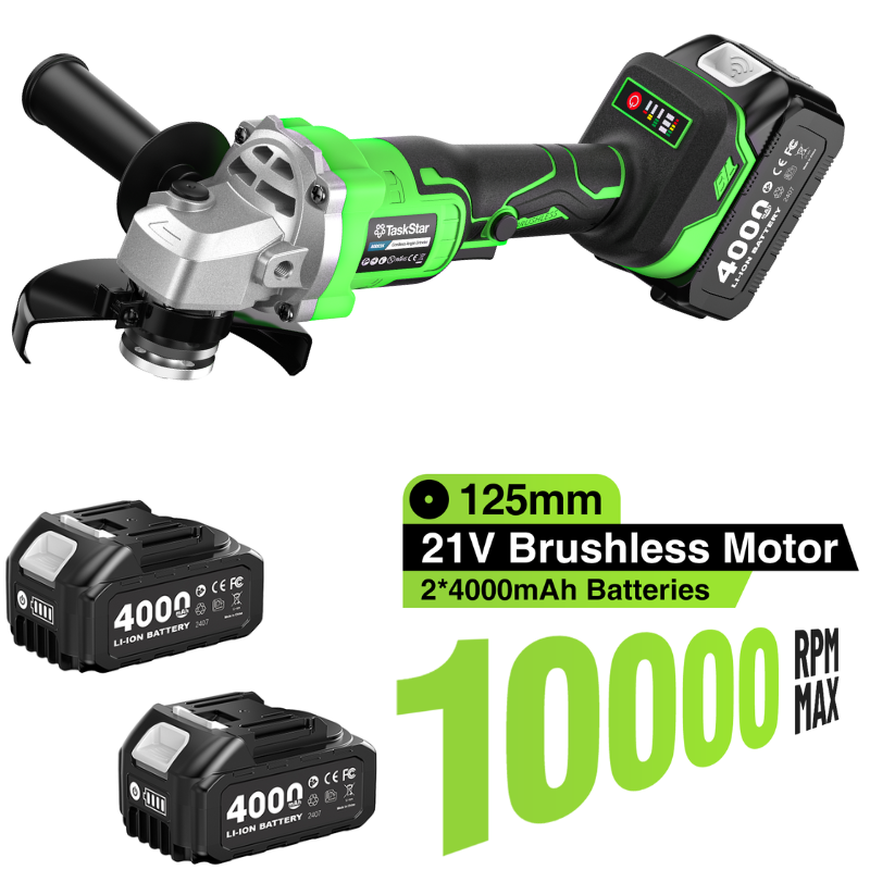 TaskStar 10000 RPM Açılı Taşla - Brushless Angle Grinder Battery Powered incelemesi ve fiyatı