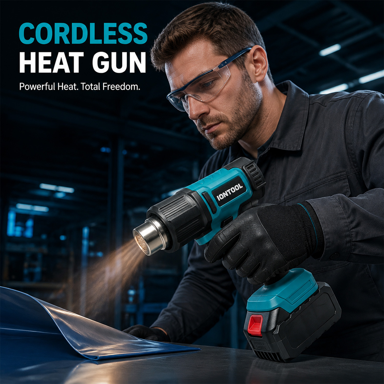 İONTOOL 550 ℃   250/500LPM Kab - Cordless Heat Gun For Shrink Tubing incelemesi ve fiyatı