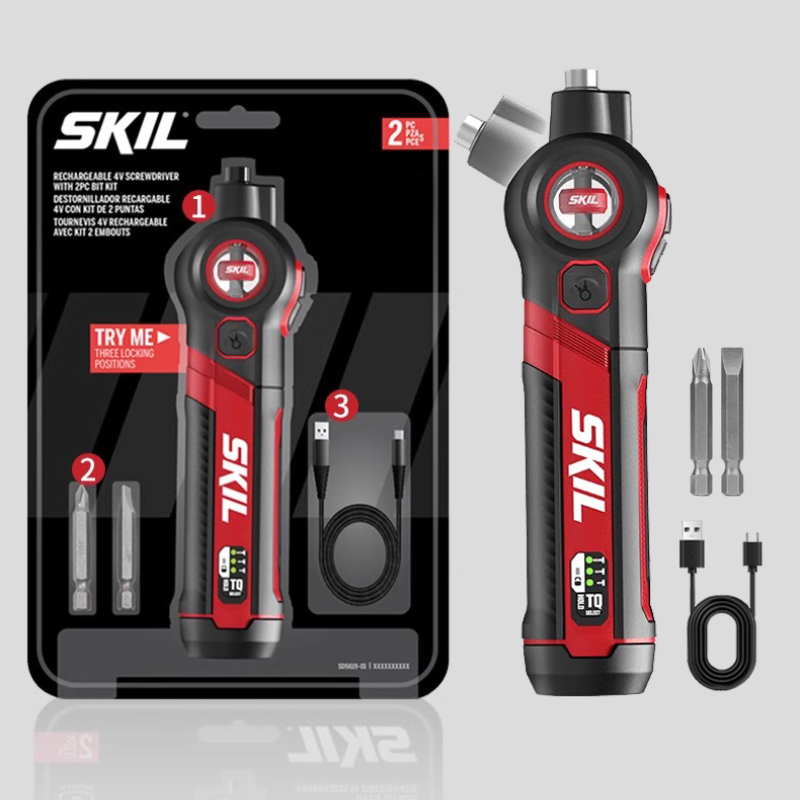 SKIL 5619 4 V Mini Elektrikli  - Electric Screwdriver Rechargeable Usb incelemesi ve fiyatı