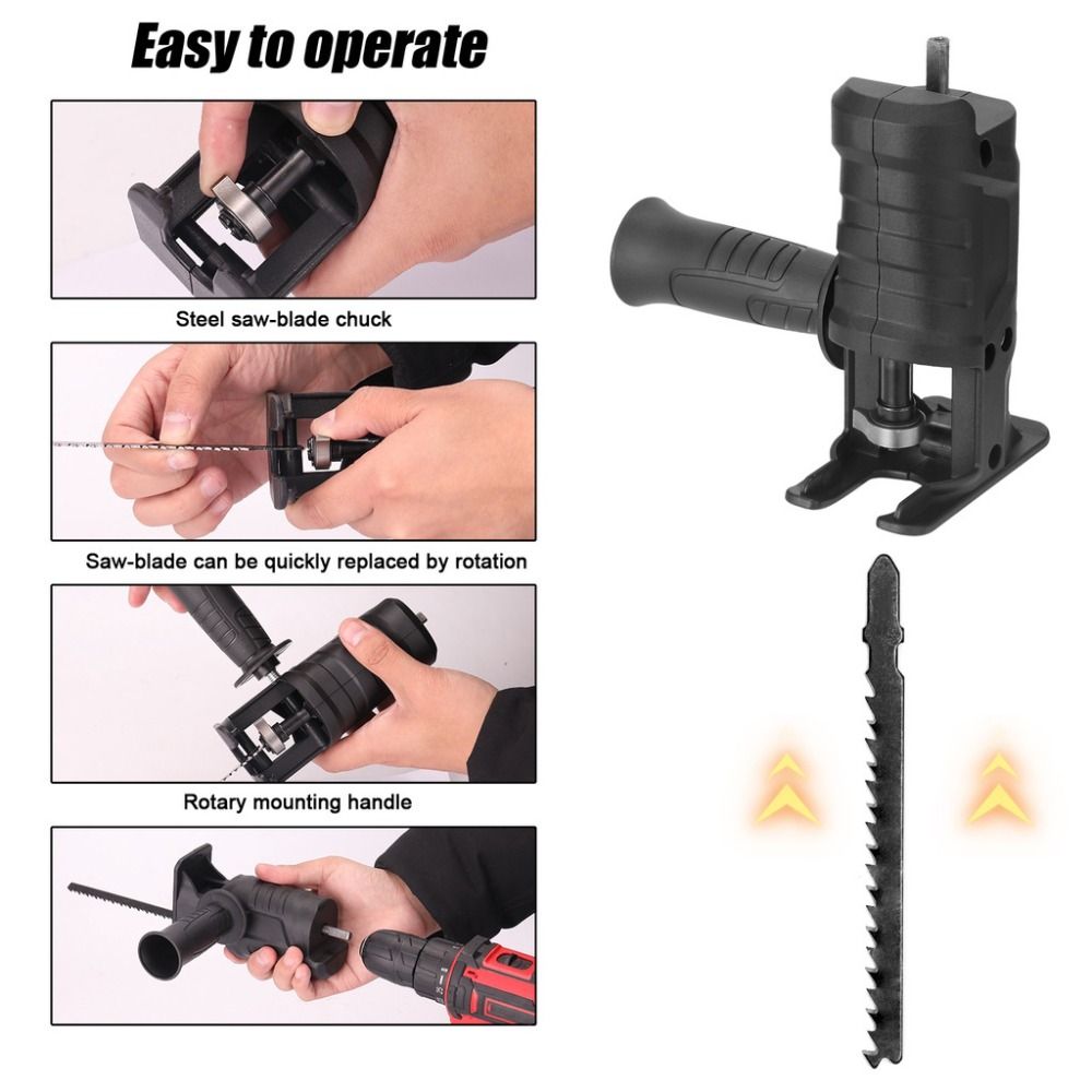 Hızlı Chuck Matkap Testere Ada - Reciprocating Saw Attachment Drill incelemesi ve fiyatı