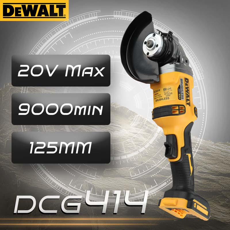 DEWALT DCG414 20V MAX Fırçasız - Brushless Angle Grinder Battery Powered incelemesi ve fiyatı