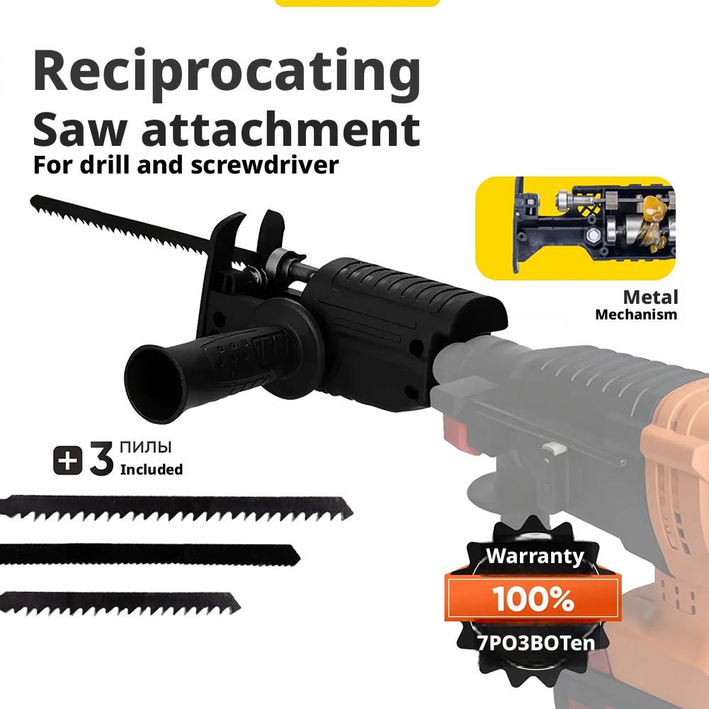 Pistonlu Testere Adaptörü Elek - Reciprocating Saw Attachment Drill incelemesi ve fiyatı