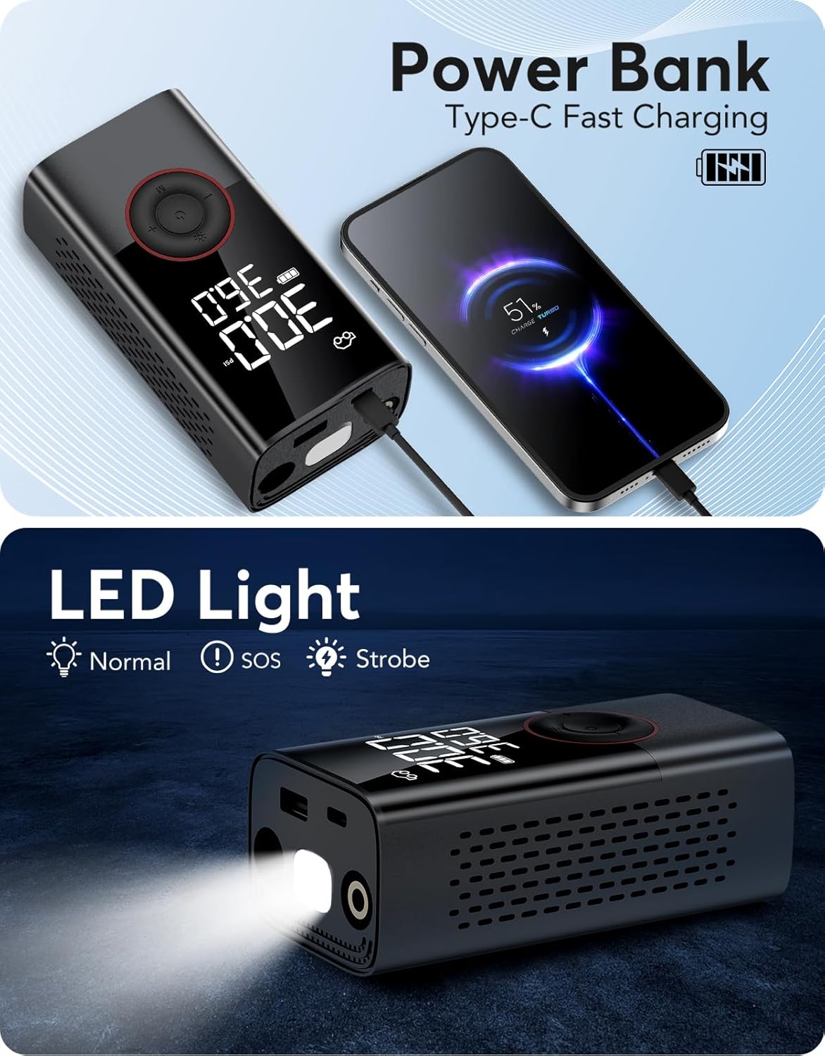 Taşınabilir Kablosuz Hava Komp - Electrical incelemesi ve fiyatı