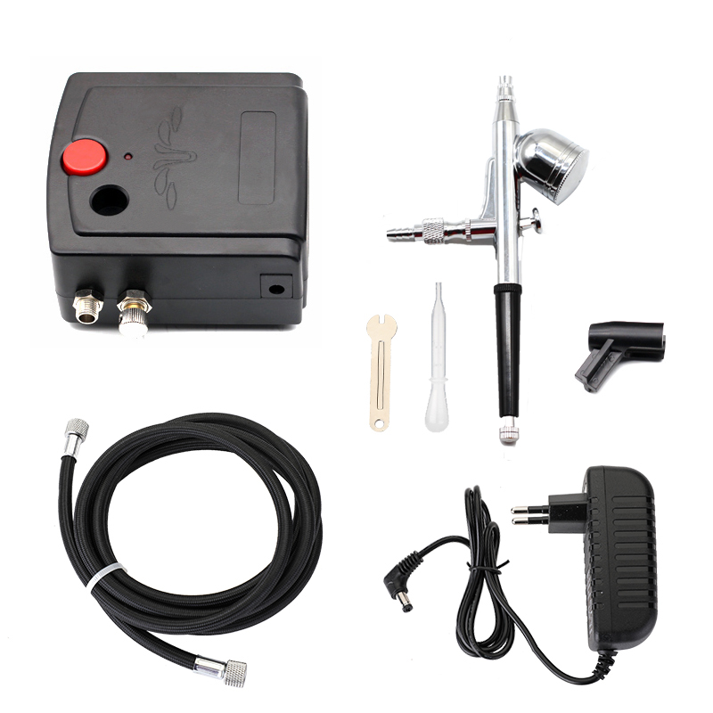 Çift Eylem Püskürtme Tabancası - Airbrush Kit With Mini Compressor incelemesi ve fiyatı