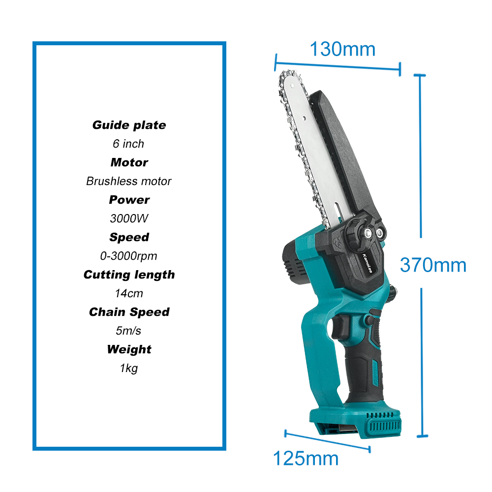 Kamolee 6 Inç 8 Inç Mini Fırça - Mini Electric Chainsaw 6 Inch incelemesi ve fiyatı