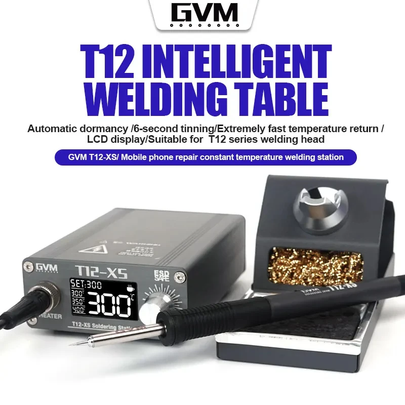 GVM T12-XS Akıllı LED Dijital  - Digital Soldering Station T12 incelemesi ve fiyatı