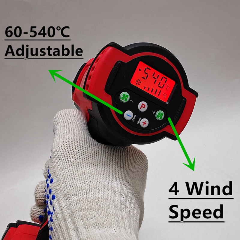 18V Batarya için Sıcak Hava Üf - Power Tools incelemesi ve fiyatı