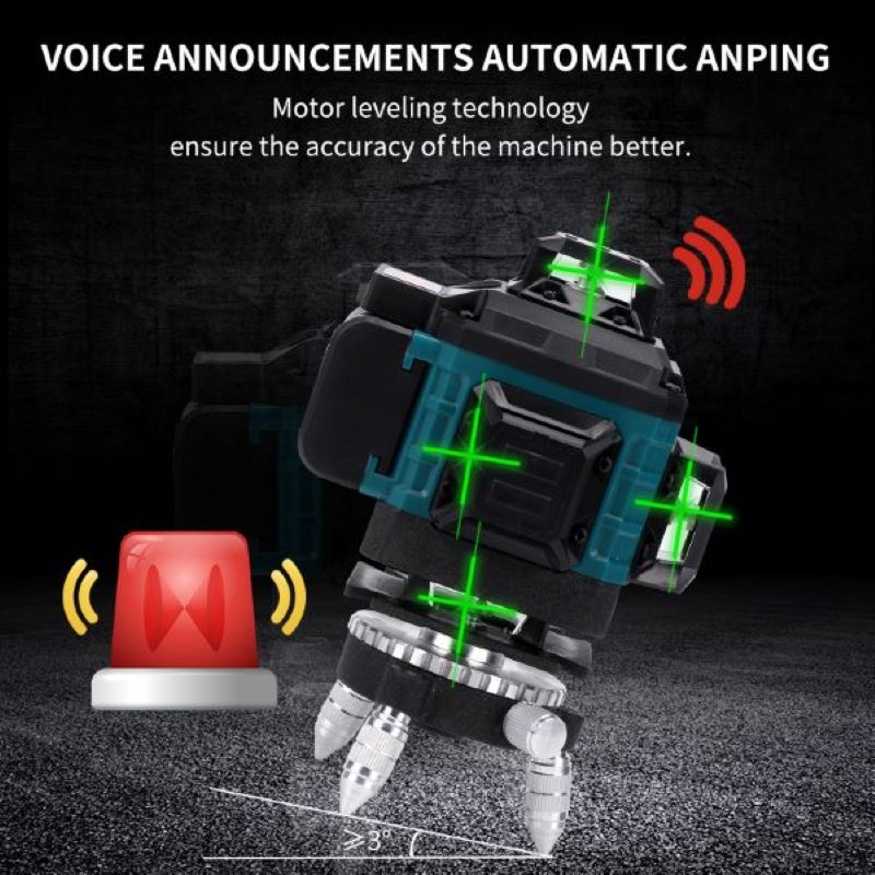 Dijital 16 Çizgili 4d Yeşil To - Laser Level 16 Lines 4D Green incelemesi ve fiyatı