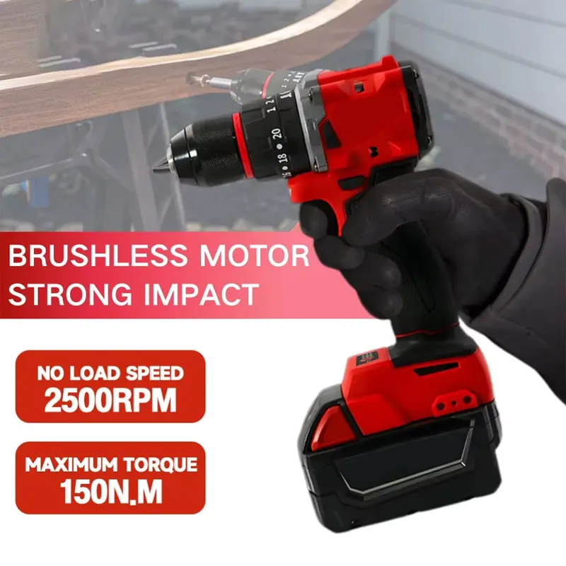 Küçük Elektrikli Fırçasız Darb - Brushless Cordless Electric Drill 18V incelemesi ve fiyatı