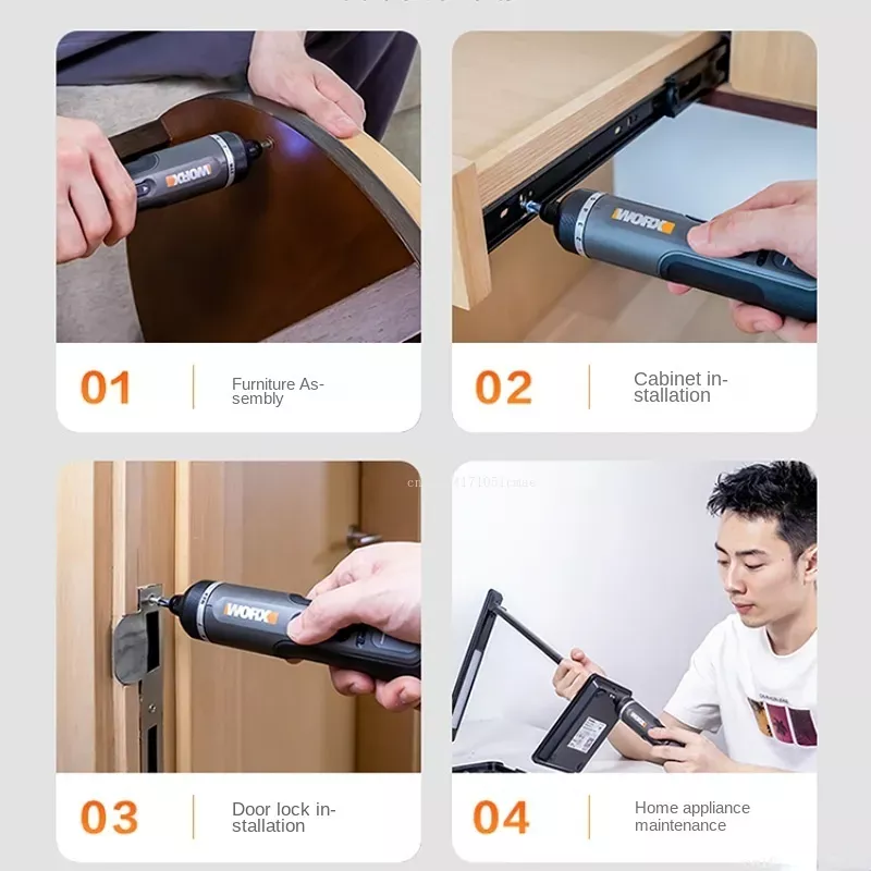 WORX WX242 4 V Elektrikli Torn - Electric Screwdriver Rechargeable Usb incelemesi ve fiyatı