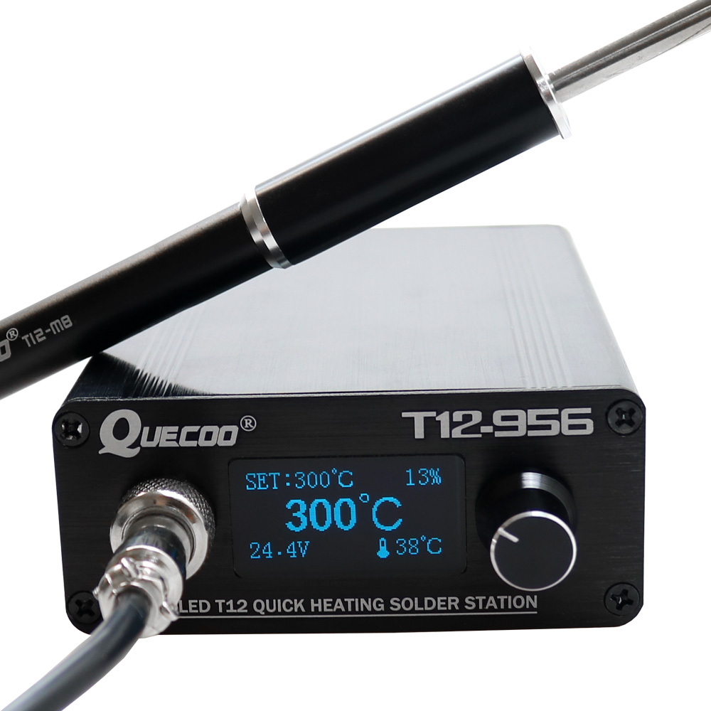 QUECOO T12-956 Lehimleme Dijit - Digital Soldering Station T12 incelemesi ve fiyatı