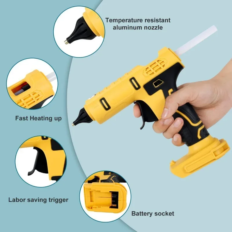 Akülü Elektrikli El Sıcak Tutk - Hot Melt Glue Gun Cordless incelemesi ve fiyatı
