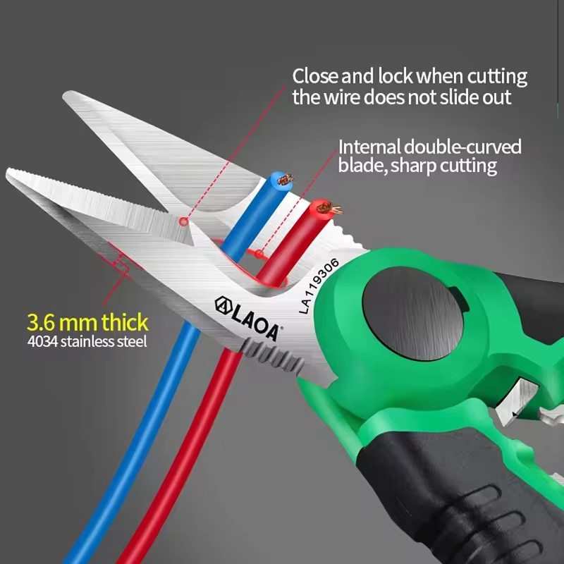 LAOA Elektrikçi Makası 6/7/8 İ - Automatic Wire Stripper Cutter incelemesi ve fiyatı