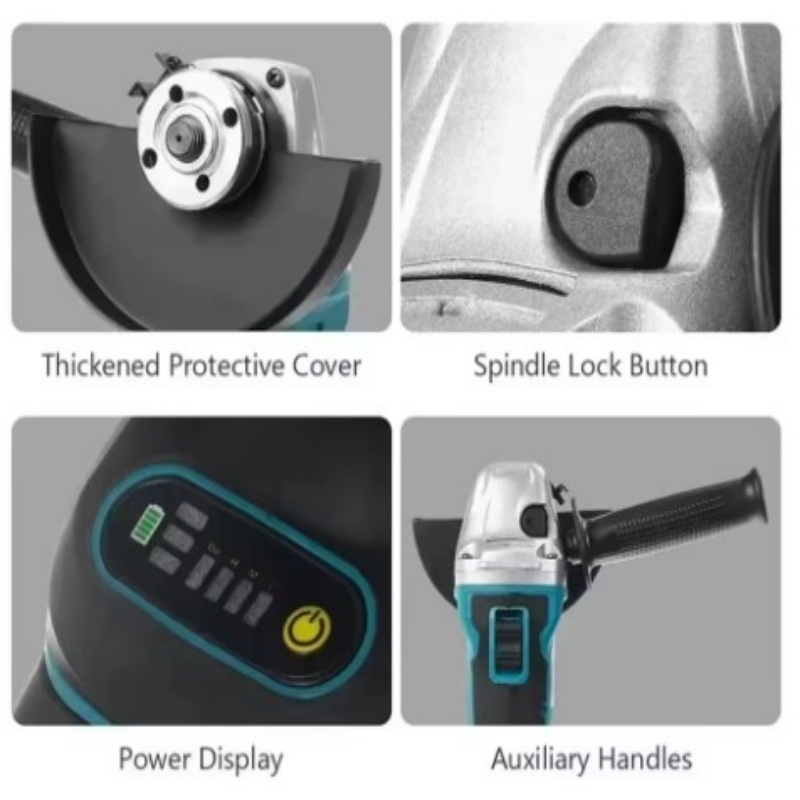 Makita DGA404 Fırçasız Elektri - Brushless Angle Grinder Battery Powered incelemesi ve fiyatı